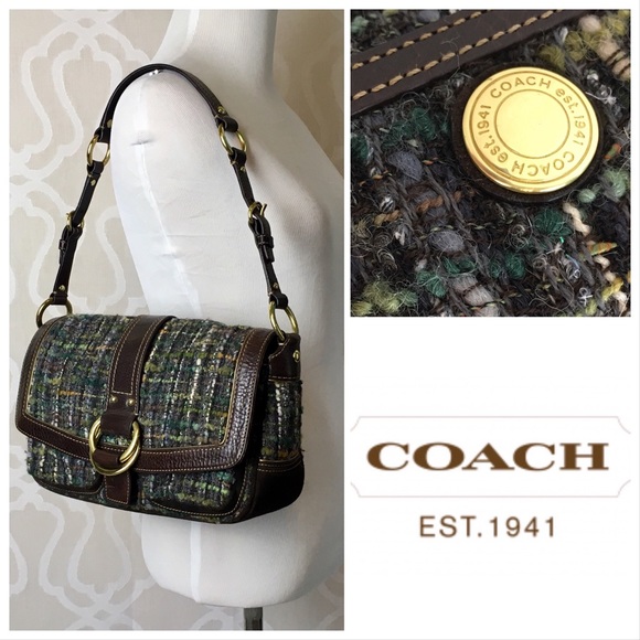 Coach Handbags - Coach Chelsea Boucle Field Bag